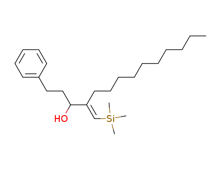 Benzenepropanol, a-[1-[(trimethylsilyl)methylene]undecyl]-, (E)-