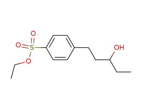 ethyl 4-(3-hydroxypentyl)benzenesulphonate