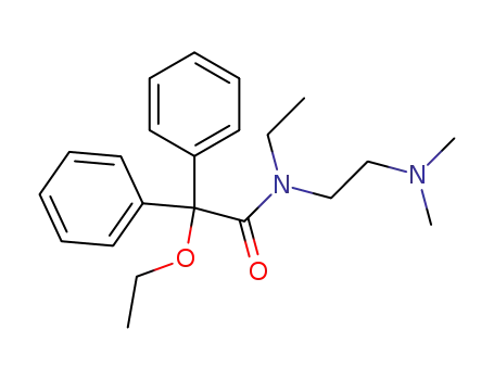 ethoxy-diphenyl-acetic acid-[ethyl-(2-dimethylamino-ethyl)-amide]