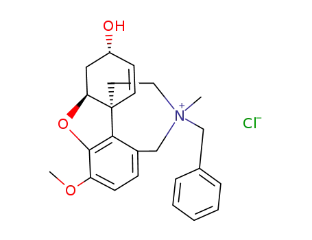 10-benzyl-3α-hydroxy-6-methoxy-10-methyl-galantham-1-enium; chloride
