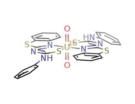 UO<sub>2</sub>(C<sub>7</sub>H<sub>4</sub>NSNHC(S)NC<sub>6</sub>H<sub>5</sub>)2