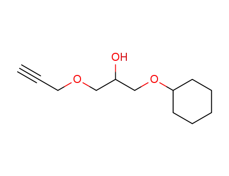 2-Propanol, 1-(cyclohexyloxy)-3-(2-propynyloxy)-
