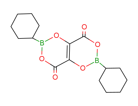 [1,3,2]Dioxaborino[5,4-d]-1,3,2-dioxaborin-4,8-dione, 2,6-dicyclohexyl-