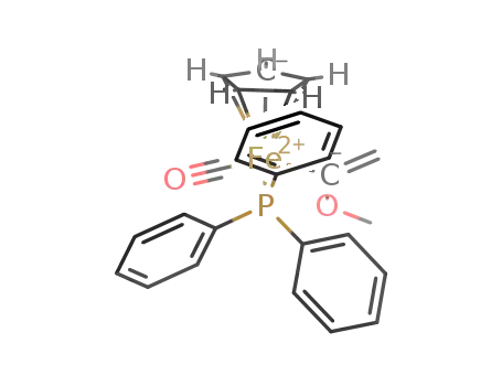 carbonyl(η5-cyclopentadienyl)[η1-1-(methoxy)vinyl](triphenylphosphine)iron(II)