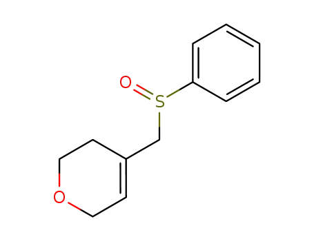 4-Phenylsulfinylmethyl-5,6-dihydro-2H-pyran