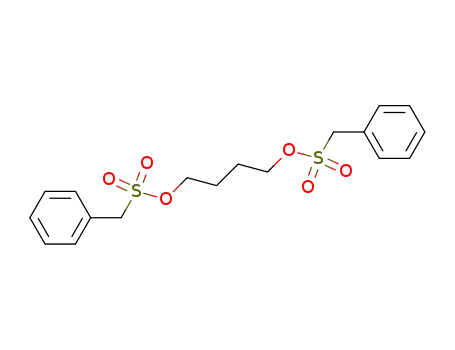 Molecular Structure of 61801-02-3 (Benzenemethanesulfonic acid, 1,4-butanediyl ester)