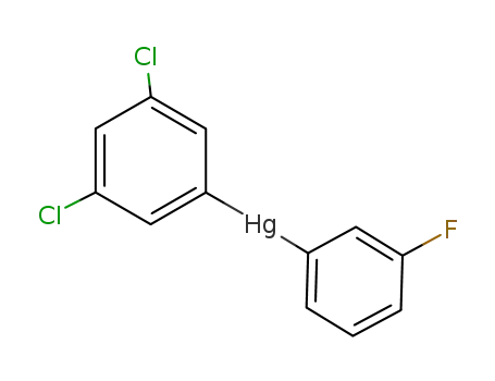 Cl<sub>2</sub>C<sub>6</sub>H<sub>3</sub>HgC<sub>6</sub>H<sub>4</sub>F