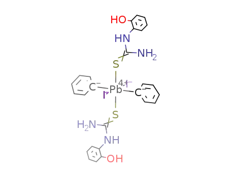 diiododiphenylbis(o-hydroxyphenylthiourea)lead(IV)
