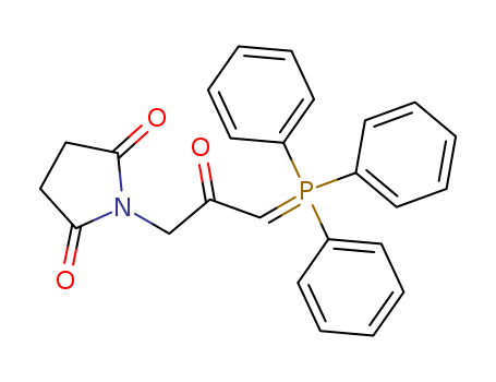 2,5-Pyrrolidinedione, 1-[2-oxo-3-(triphenylphosphoranylidene)propyl]-