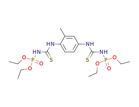 Molecular Structure of 69950-77-2 (C<sub>17</sub>H<sub>30</sub>N<sub>4</sub>O<sub>6</sub>P<sub>2</sub>S<sub>2</sub>)