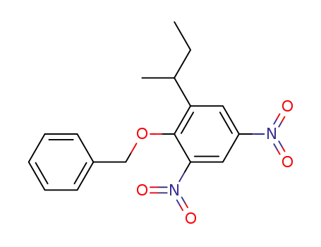 2-Benzyloxy-1-sec-butyl-3,5-dinitro-benzene