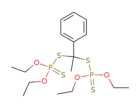 bis(diethoxythiophosphorylthio)methyl(phenyl)methane