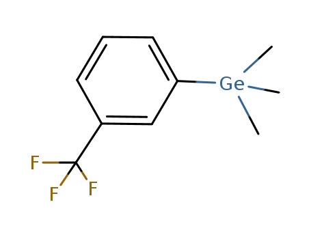 CF<sub>3</sub>C<sub>6</sub>H<sub>4</sub>Ge(CH<sub>3</sub>)3