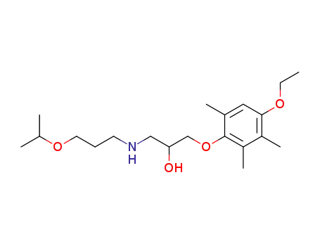 1-(4-Ethoxy-2,3,6-trimethyl-phenoxy)-3-(3-isopropoxy-propylamino)-propan-2-ol