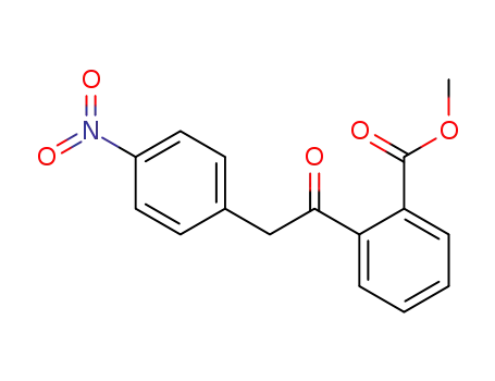 Benzoic acid, 2-[(4-nitrophenyl)acetyl]-, methyl ester