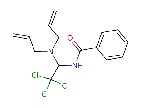 N-(2,2,2-Trichloro-1-diallylamino-ethyl)-benzamide