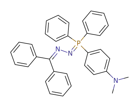Molecular Structure of 13271-40-4 (Benzophenon-p-dimethylaminophenyl-diphenyl-phosphazin)