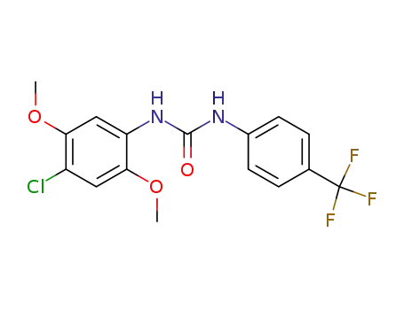 1-(4-Chloro-2,5-dimethoxy-phenyl)-3-(4-trifluoromethyl-phenyl)-urea