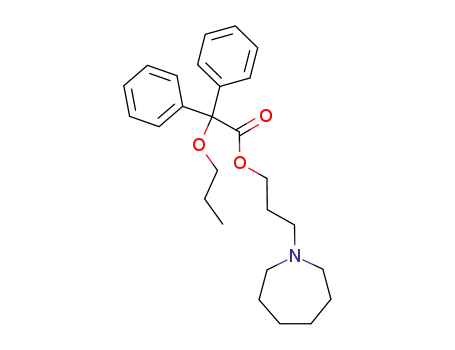 Diphenyl-propoxy-acetic acid 3-azepan-1-yl-propyl ester
