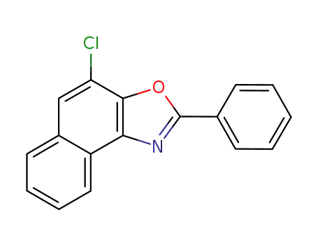 4-chloro-2-phenyl-naphtho[1,2-<i>d</i>]oxazole