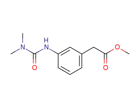 [3-(3,3-Dimethyl-ureido)-phenyl]-acetic acid methyl ester