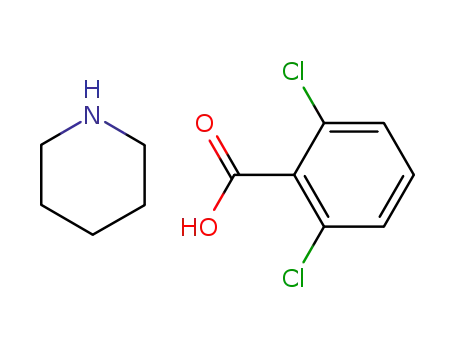 2,6-Dichloro-benzoic acid; compound with piperidine
