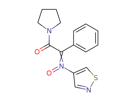 1-[(oxy-isothiazol-4-yl-imino)-phenyl-acetyl]-pyrrolidine