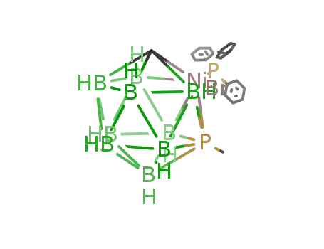 2-(triphenylphosphine)-2-bromo-7-methyl-1,7-undecahydrocarbaphospha-2-nickel-closo-dodecaborane