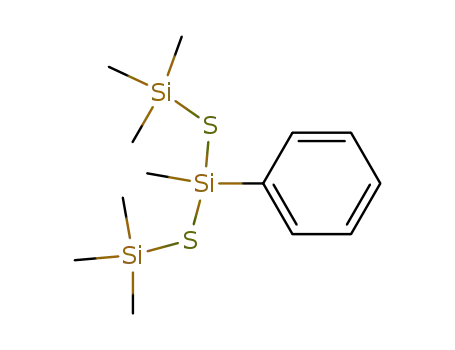 Molecular Structure of 64248-89-1 (Trisilathiane, 1,1,1,3,5,5,5-heptamethyl-3-phenyl-)