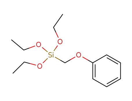 Molecular Structure of 61463-94-3 (Silane, triethoxy(phenoxymethyl)-)