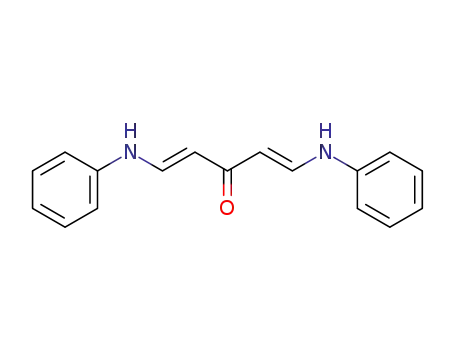 Molecular Structure of 1081818-99-6 (1,5-dianilino-penta-1,4-dien-3-one)