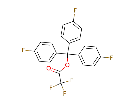 Acetic acid, trifluoro-, tris(4-fluorophenyl)methyl ester