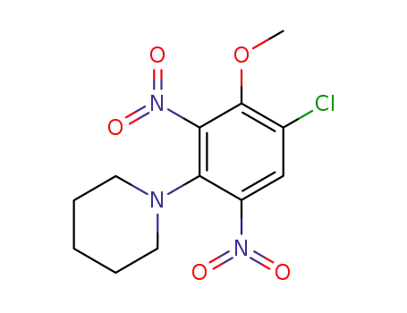 1-(4-chloro-3-methoxy-2,6-dinitro-phenyl)-piperidine