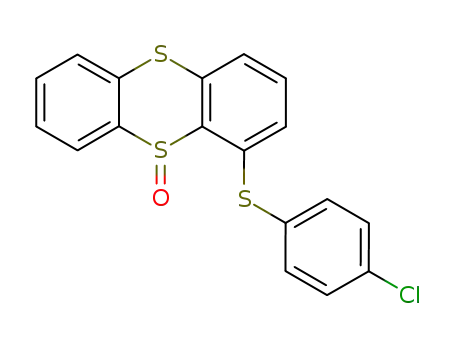 1-(4-Chloro-phenylsulfanyl)-thianthrene 10-oxide