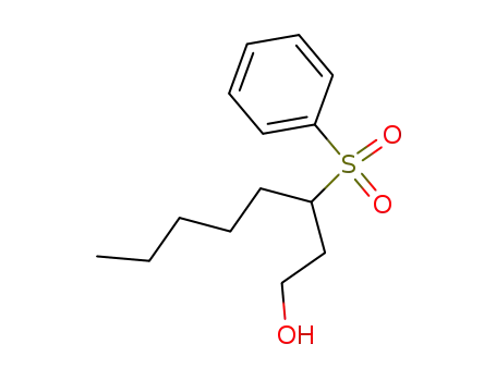 1-Octanol, 3-(phenylsulfonyl)-
