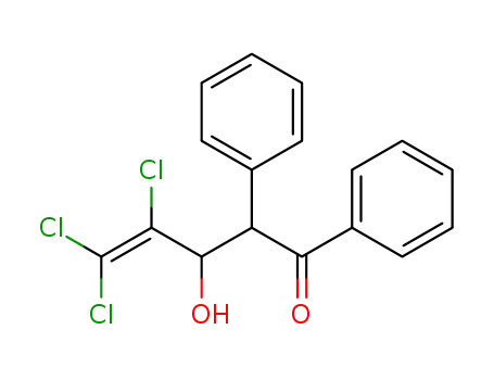 4,5,5-trichloro-3-hydroxy-1,2-diphenyl-pent-4-en-1-one