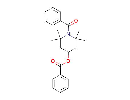 Molecular Structure of 100444-13-1 (1-benzoyl-4-benzoyloxy-2,2,6,6-tetramethyl-piperidine)