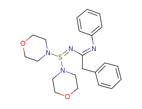 N-(N,2-diphenylacetimidoyl)-S,S-dimorpholinosulphimide