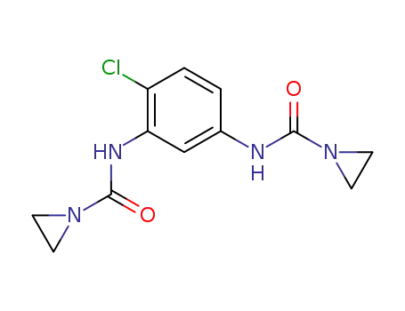 Molecular Structure of 64398-87-4 (1-Aziridinecarboxamide,N,N'-(4-chloro-1,3-phenylene)bis-)