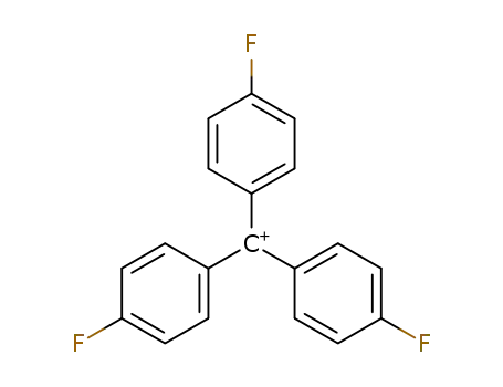 Methylium, tris(4-fluorophenyl)-