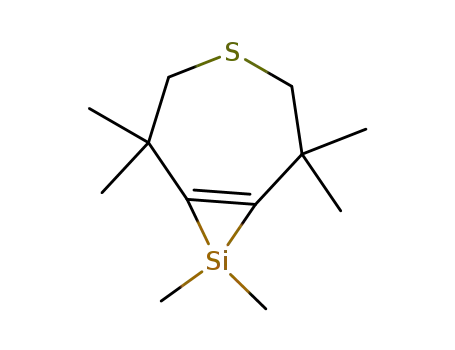 2,2,6,6,8,8-Hexamethyl-4-thia-8-silabicyclo[5.1.0]oct-1(7)-ene