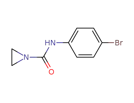 Molecular Structure of 15460-43-2 (aziridine-1-carboxylic acid-(4-bromo-anilide))