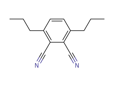 Molecular Structure of 128912-46-9 (3,6-Dipropyl-phthalonitrile)