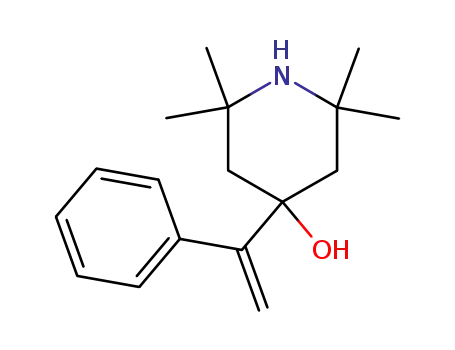 2,2,6,6-Tetramethyl-4-(1-phenyl-vinyl)-piperidin-4-ol