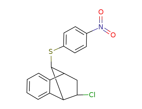 2-Chloro-9-(4-nitro-phenylsulfanyl)-1,2,3,4-tetrahydro-1,4-methano-naphthalene