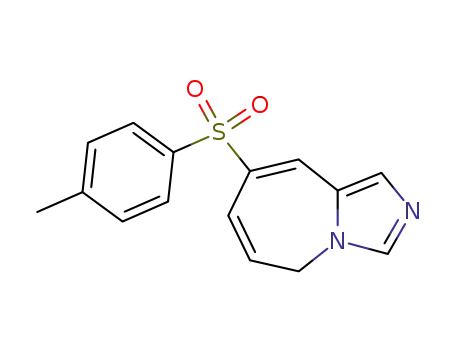 Molecular Structure of 108320-28-1 (5H-Imidazo[1,5-a]azepine, 8-[(4-methylphenyl)sulfonyl]-)