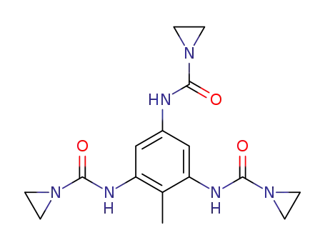 2,4,6-tris-(aziridine-1-carbonylamino)-toluene