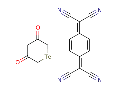 1-telluracyclohexane-3,5-dione * 7,7,8,8-tetracyano-p-quinodimethane