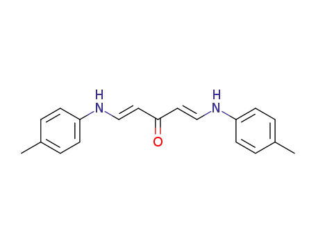 Molecular Structure of 5949-67-7 (1,5-di-<i>p</i>-toluidino-penta-1,4-dien-3-one)