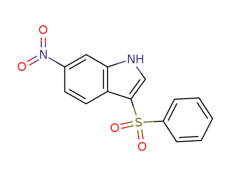 1H-Indole, 6-nitro-3-(phenylsulfonyl)-